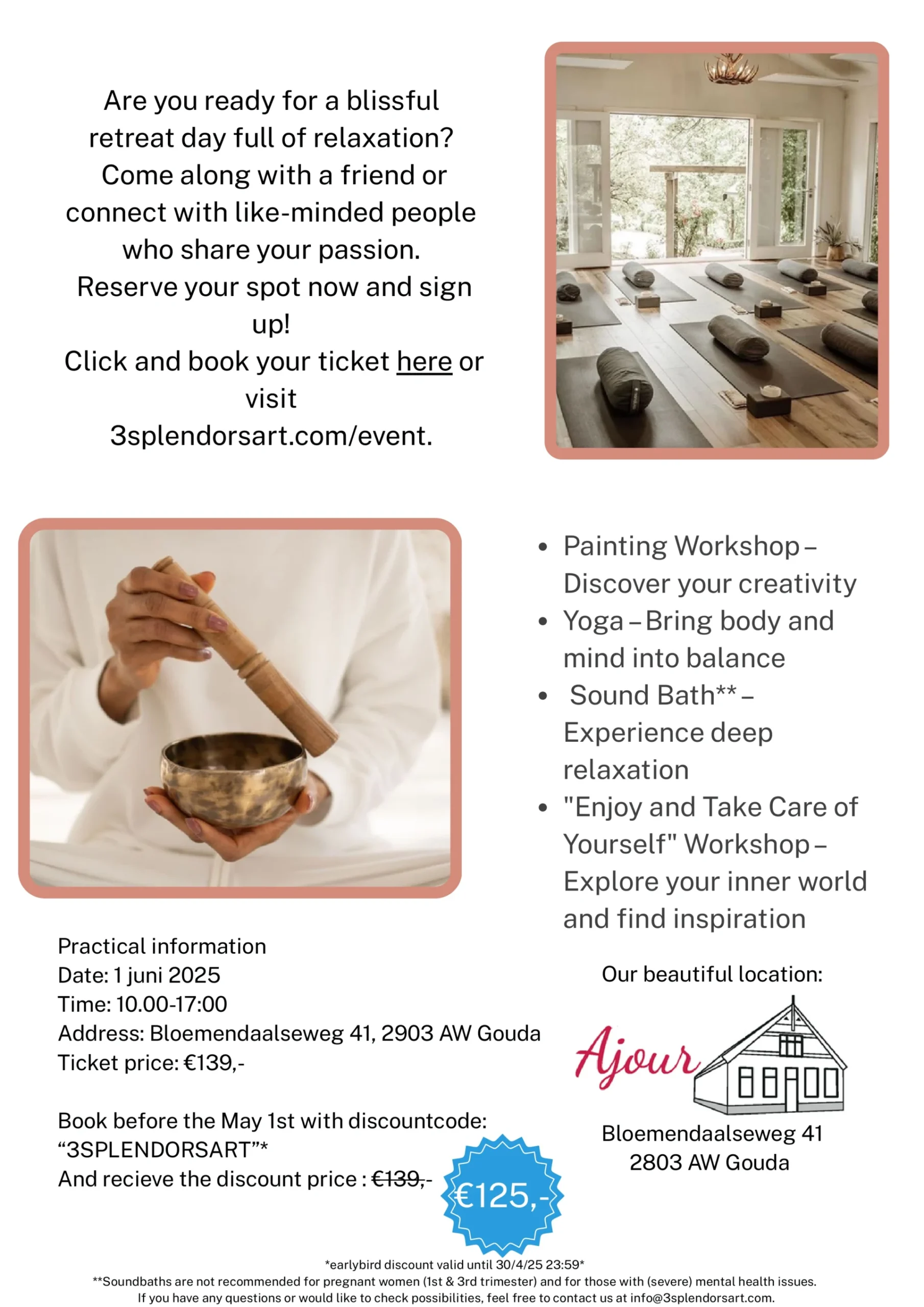 3splendosart 1 Day Retreat